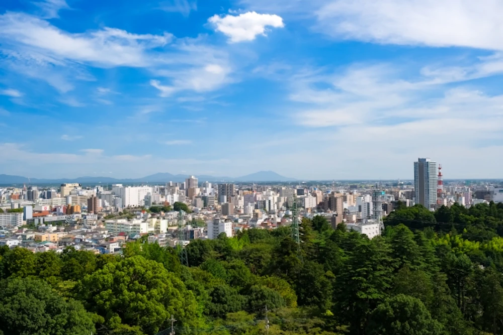 宇都宮市の風景