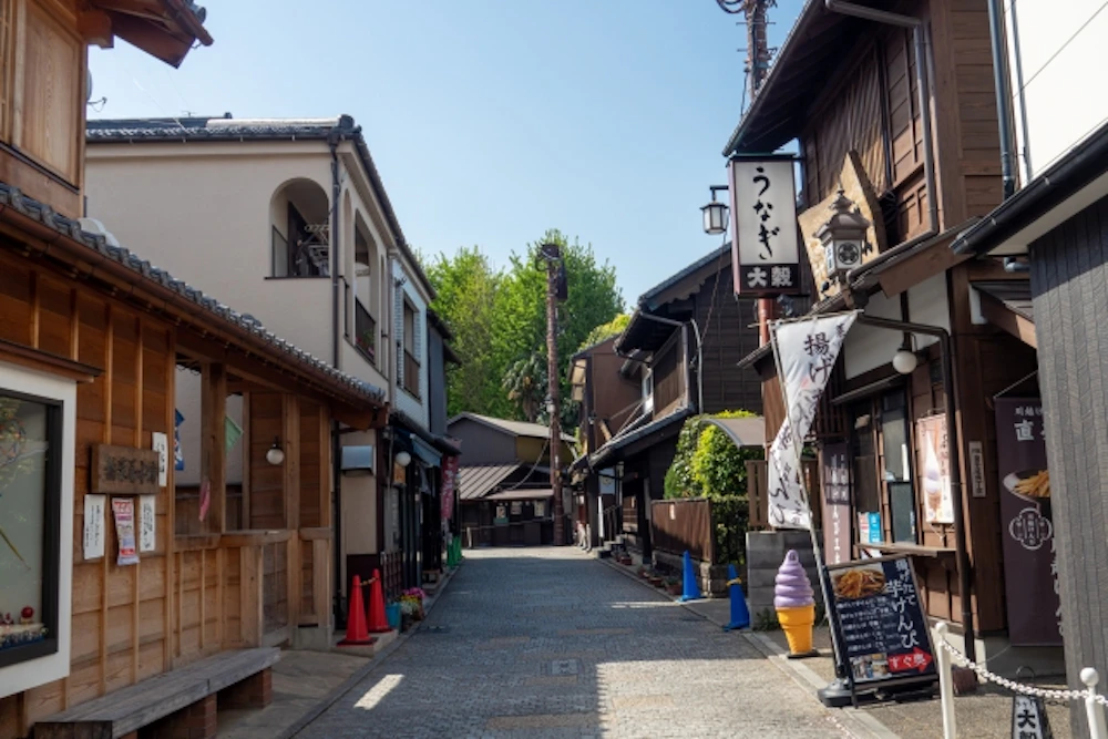 川越市の風景