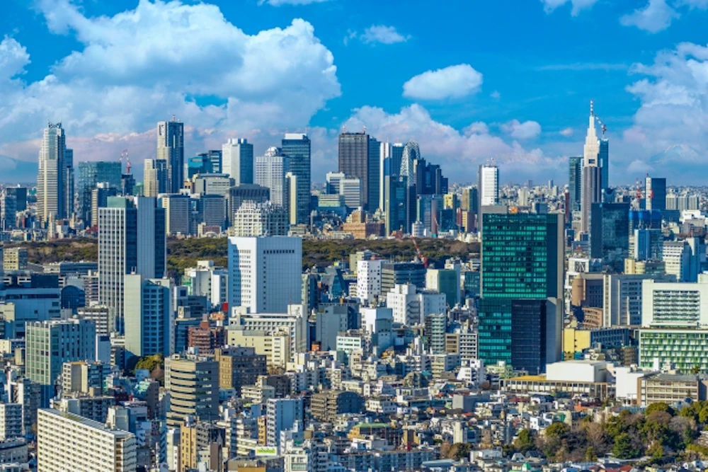 新宿区の風景